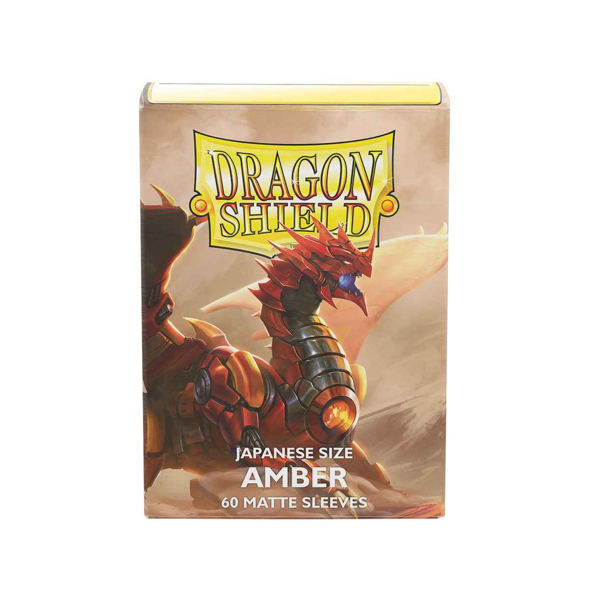 Dragon Shield: Japanese Matte – Amber (60)