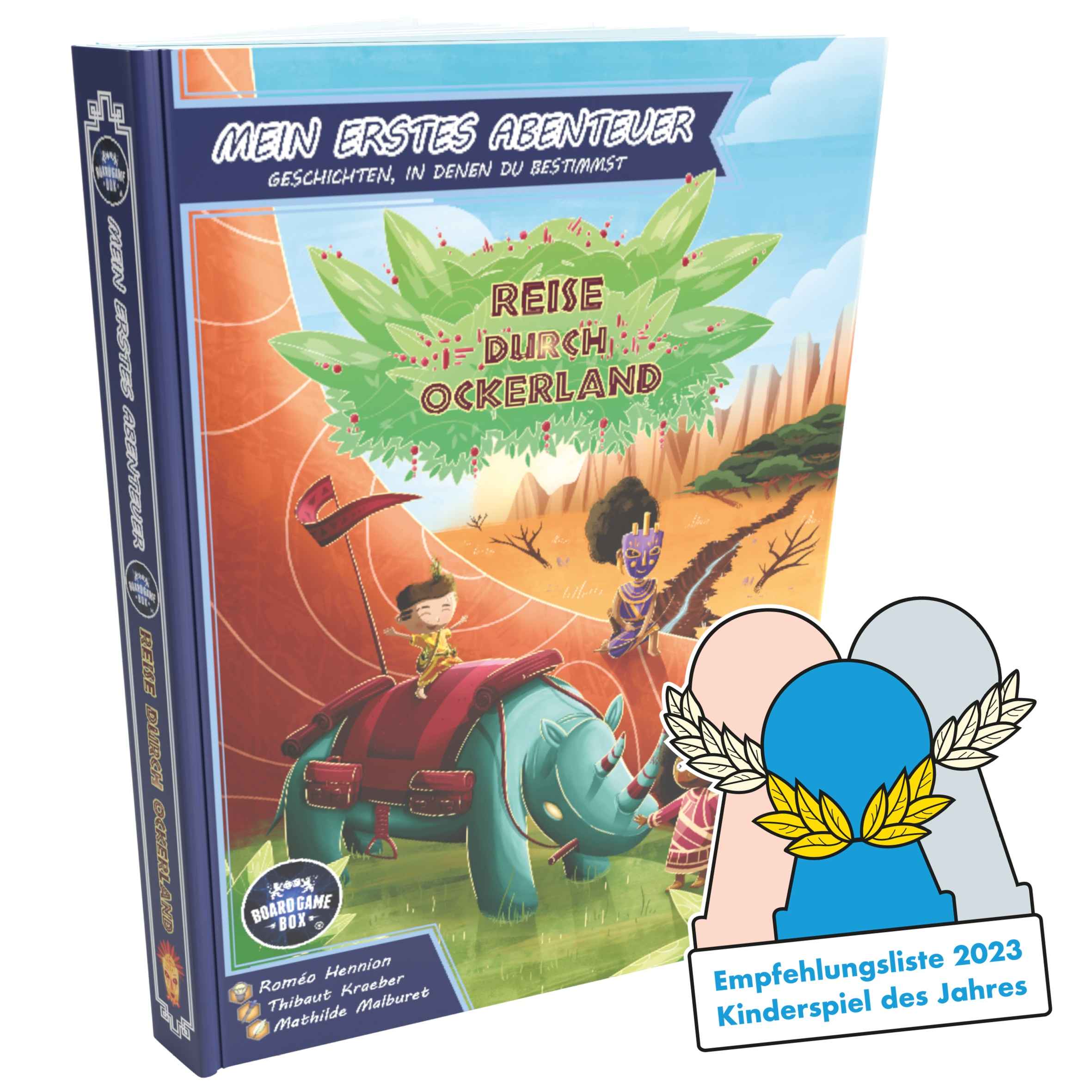 Mein erstes Abenteuer: Reise durch Ockerland (Empfehlungsliste Kinderspiel des Jahres 2023)