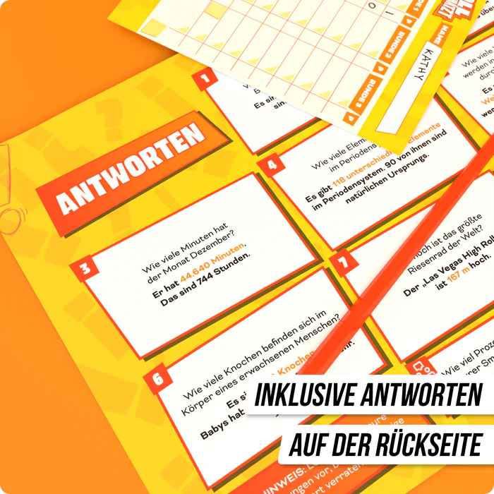 VOLL VERSCHÄTZT! Classic Edition  – Knapp daneben ist auch gewonnen