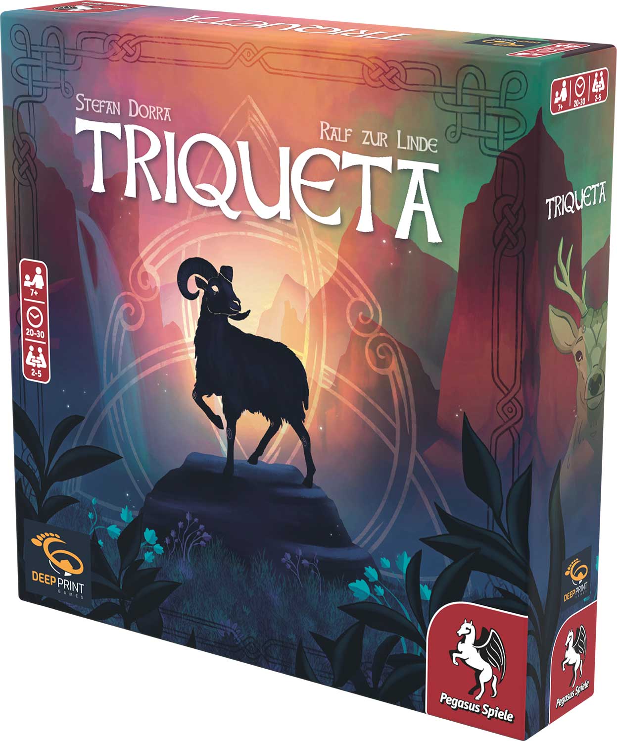 Triqueta 2nd Edition (English Edition) (Deep Print Games)