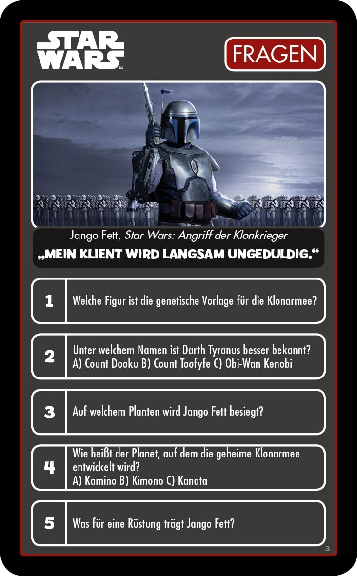 Top Trumps Quiz – Star Wars