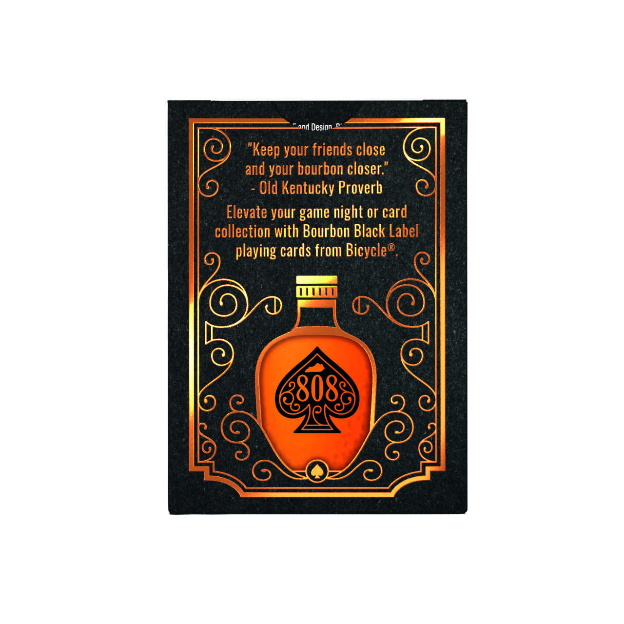 Bicycle Bourbon Black Label