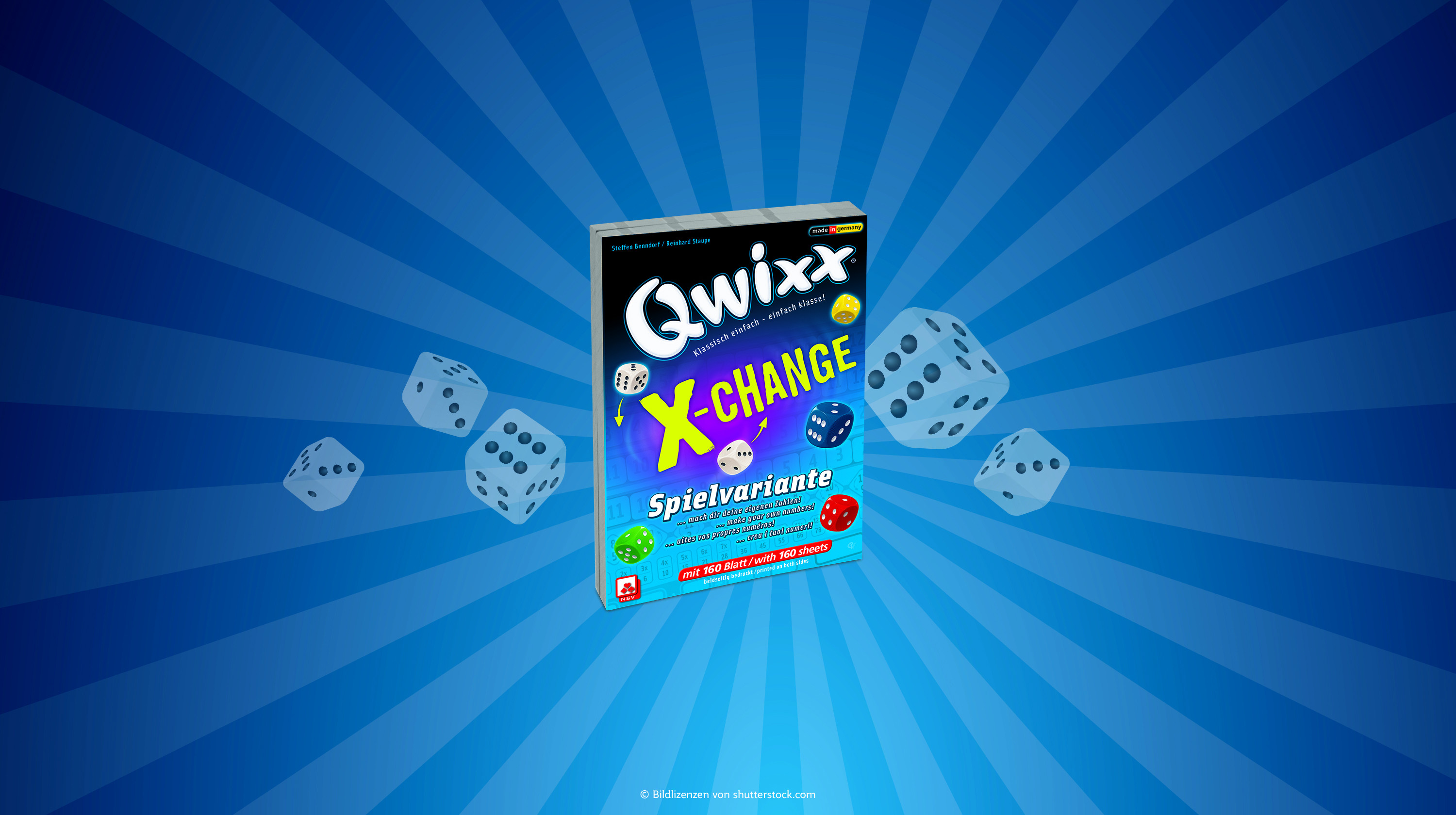 QWIXX X-CHANGE - ZUSATZBLÖCKE