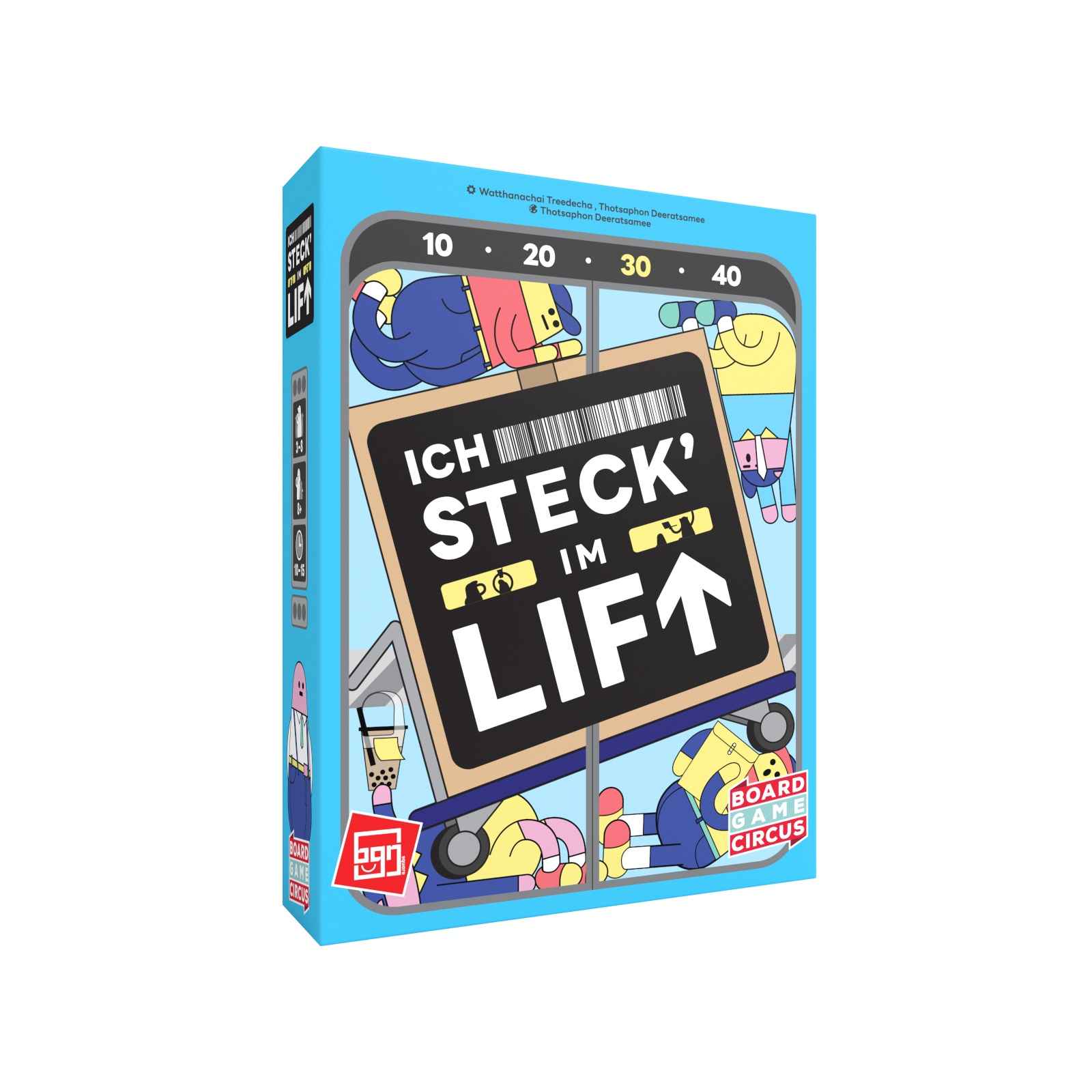 Ich steck' im Lift