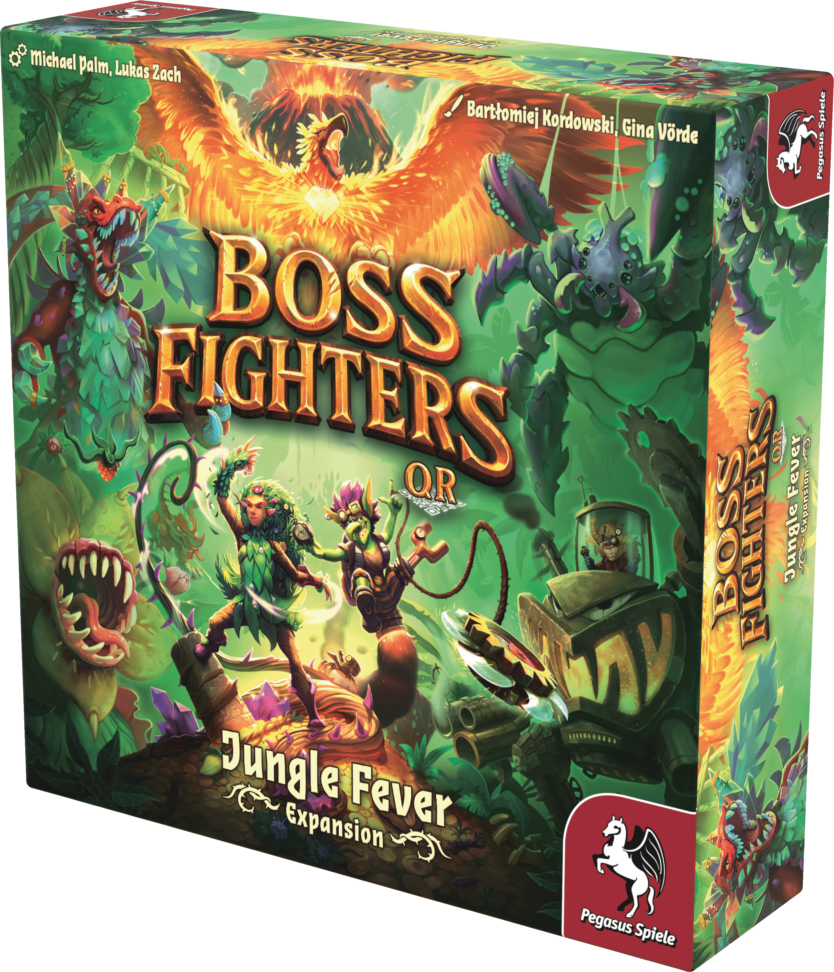 Boss Fighters QR: Jungle Fever [Expansion] (English Edition)