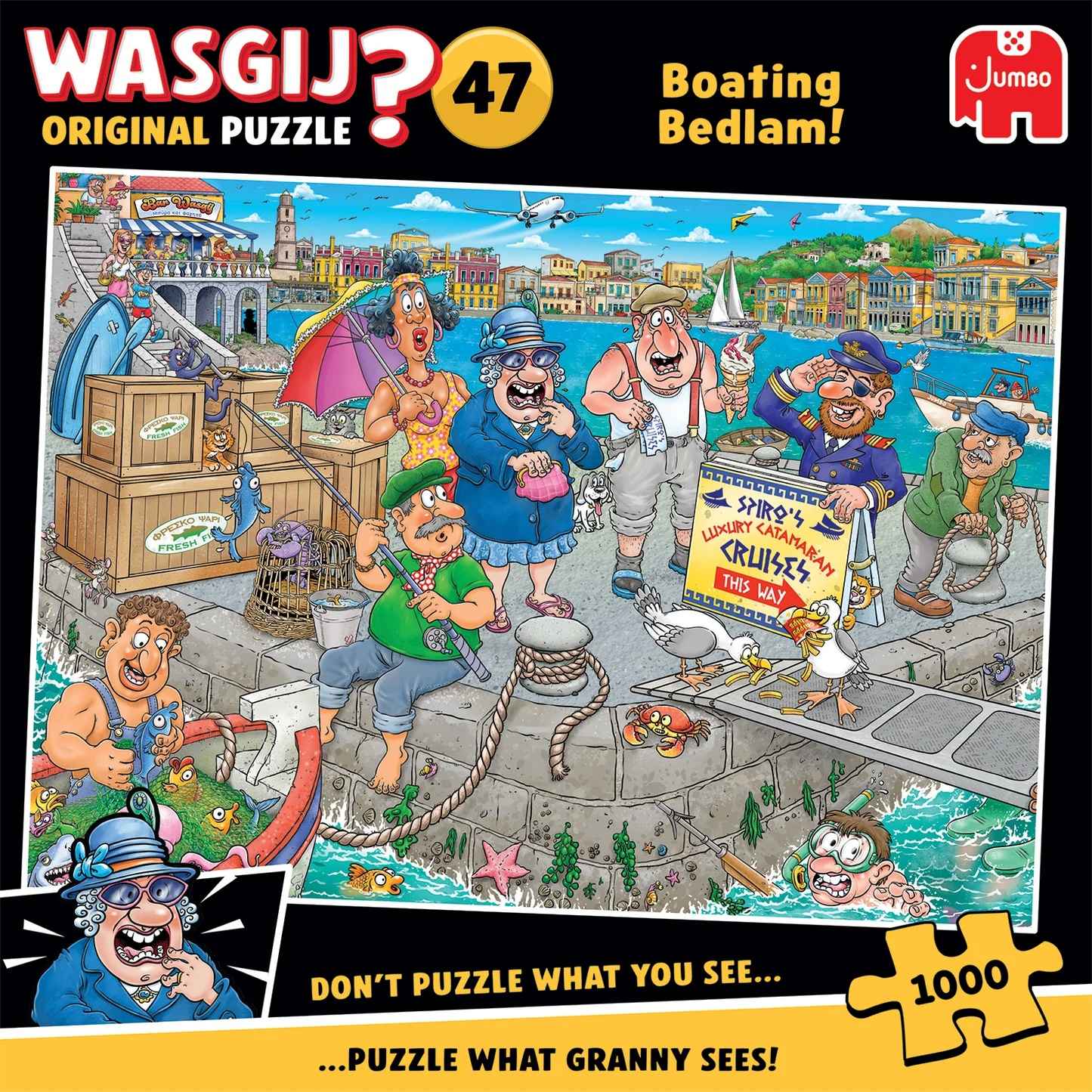 Wasgij Orginal 47: Bootschaos (1000 Teile)
