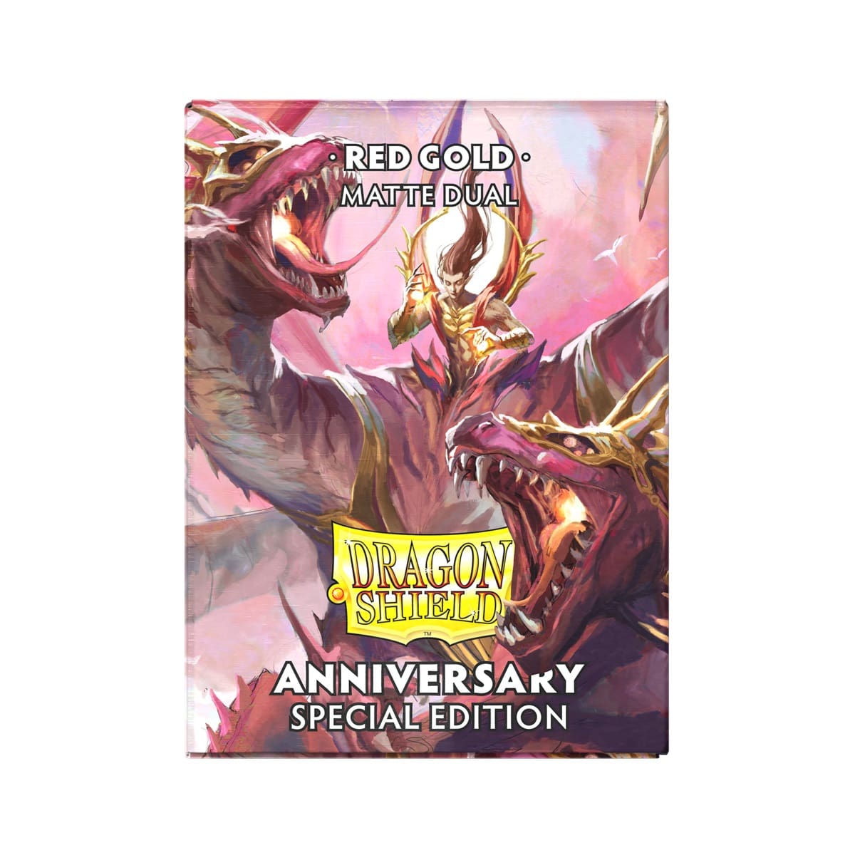 Dragon Shield: Matte Dual – Pomegranate & Gold
