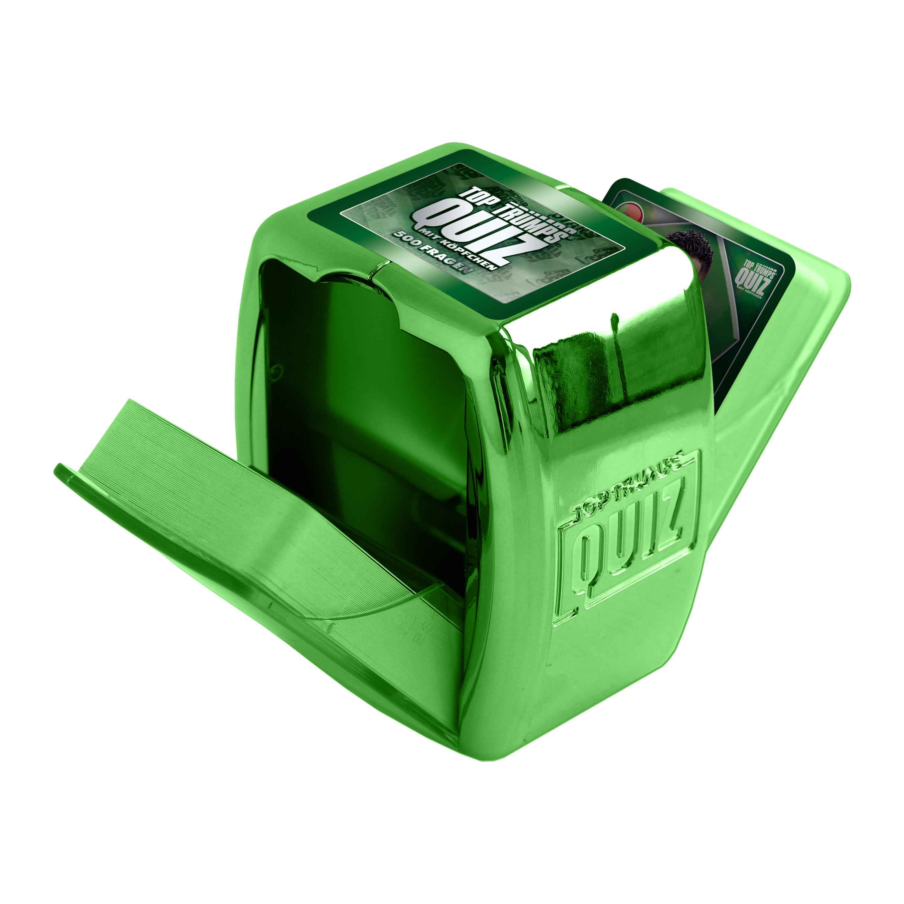 Top Trumps Quiz – Weltfussballstars green case