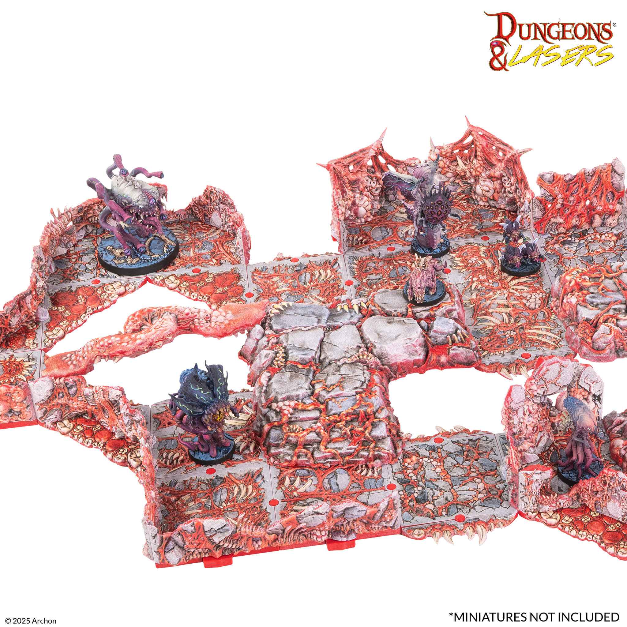 Dungeon&Lasers: Belly Of The Beast: Pre-Painted