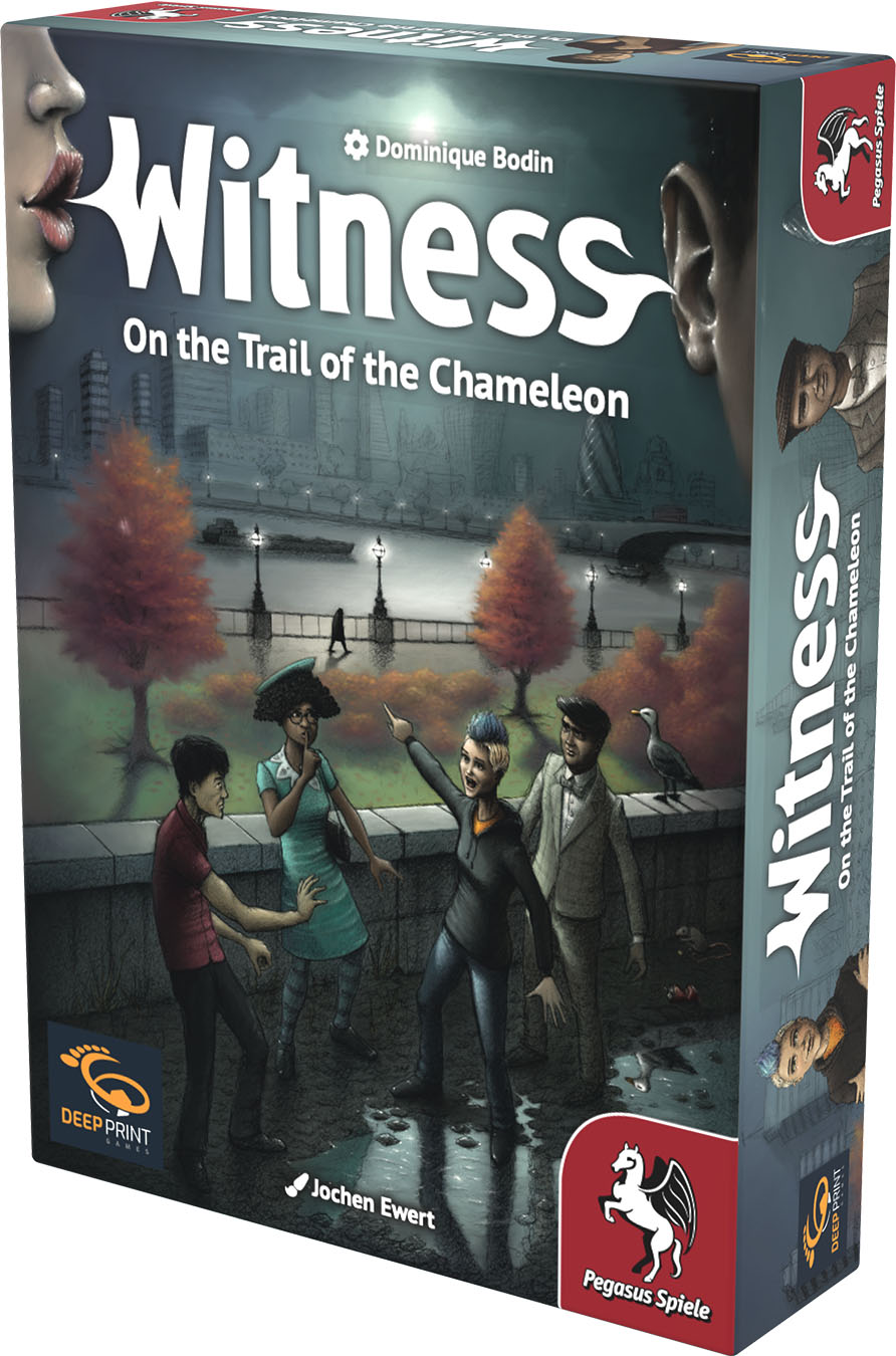Witness – On the Trail of the Chameleon (Deep Print Games) (English Edition)