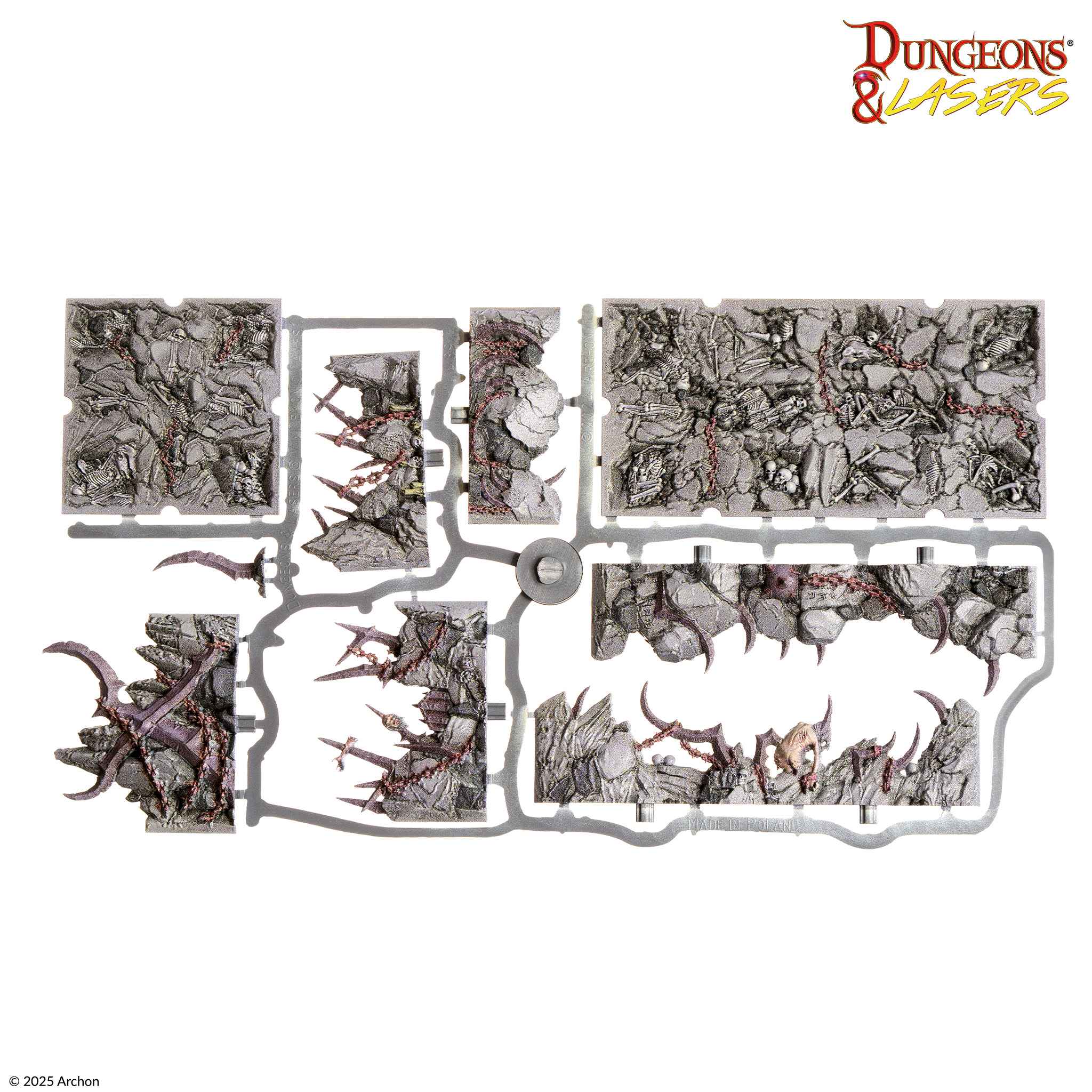 Dungeon&Lasers: Demonic Caves Pre-Painted