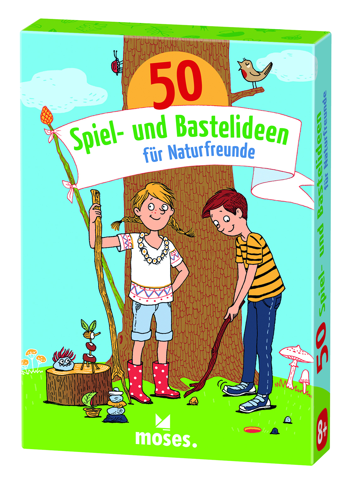 50 Spiel- und Bastelideen für Naturfreunde