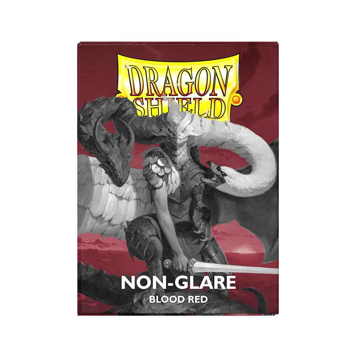 Dragon Shield: Matte – Blood Red , Non Glare V2 (100)