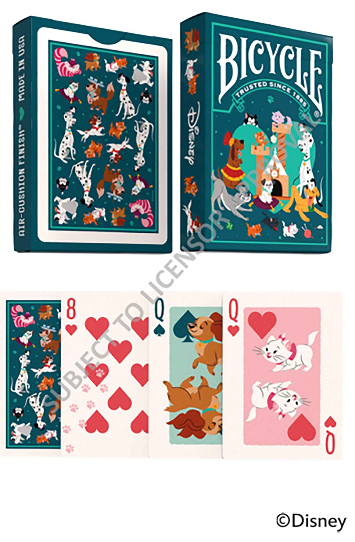 Bicycle Disney Cats and Dogs