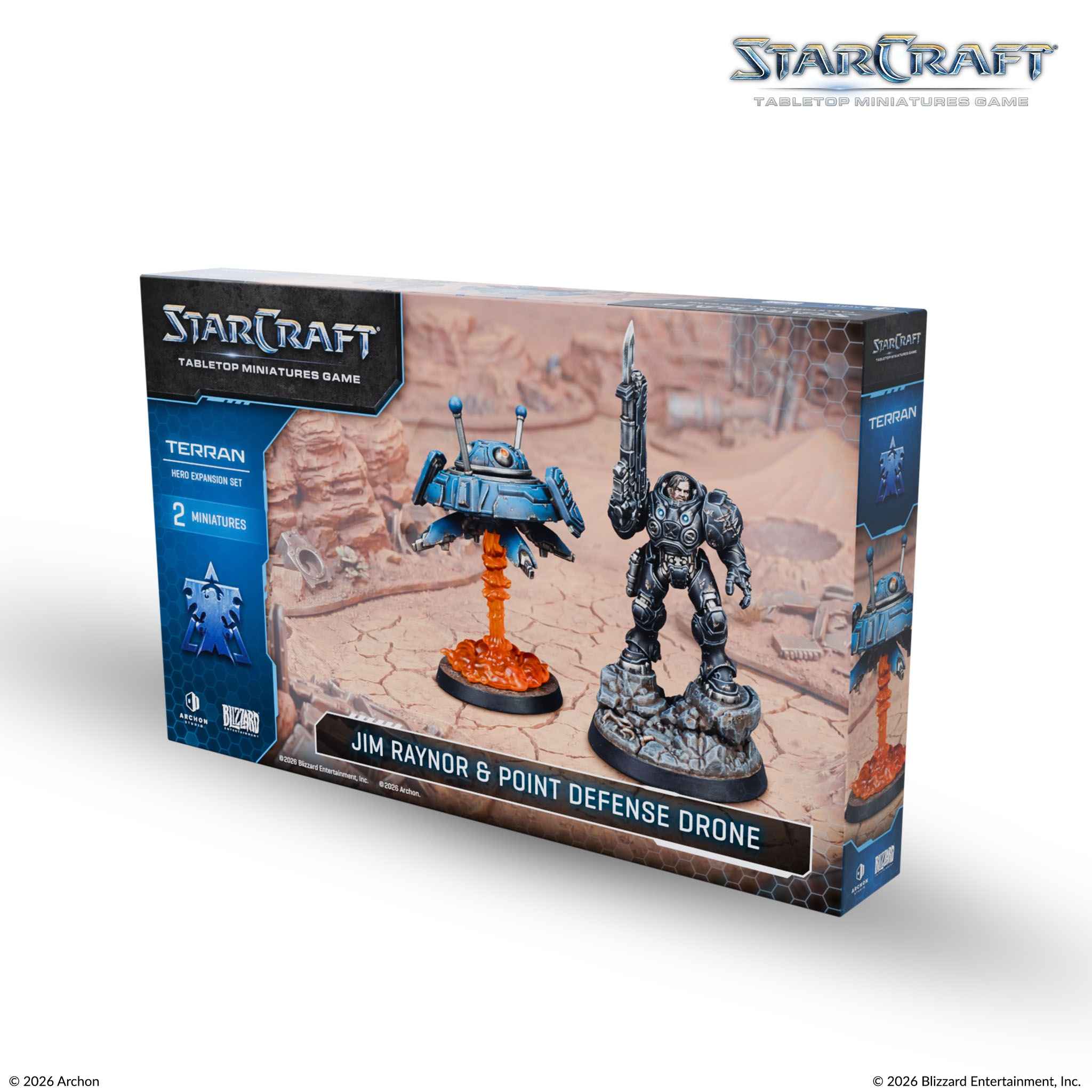 Starcraft : Jim Raynor (Raynor'S Raiders) - Terran - [Hero  Expansion Set]
