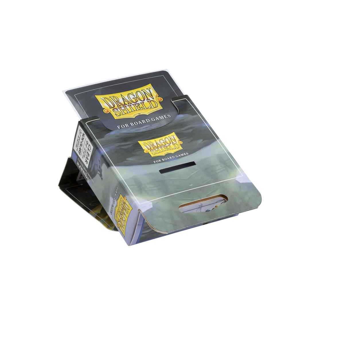 Dragon Shield: Board Game Sleeves Clear/NonGlare – Square (100)