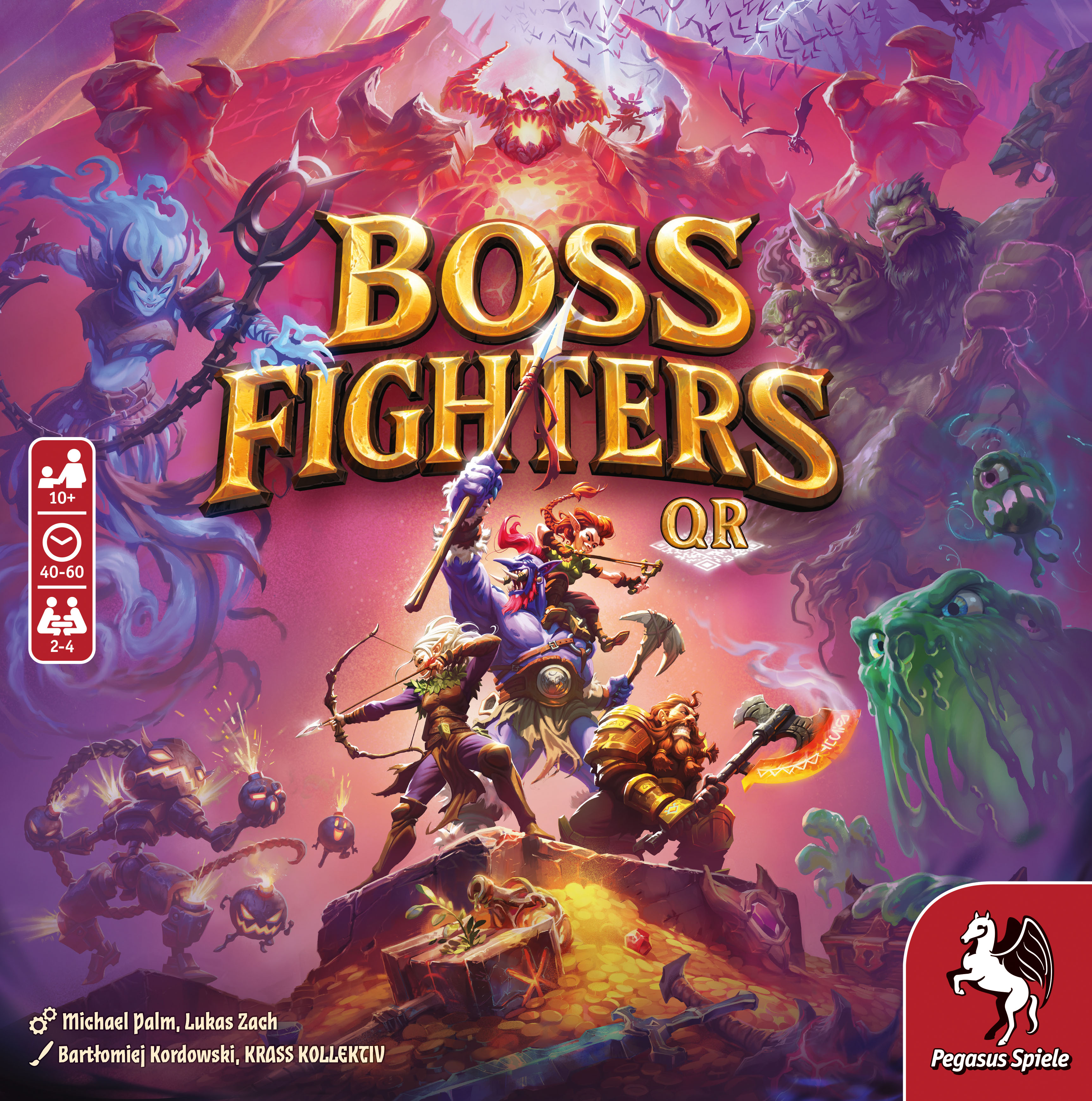 Boss Fighters QR (English Edition) *Nominated Kennerspiel 2026*
