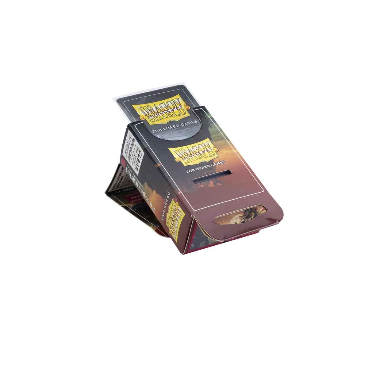 Dragon Shield: Board Game Sleeves Clear/NonGlare – European Mini (100)