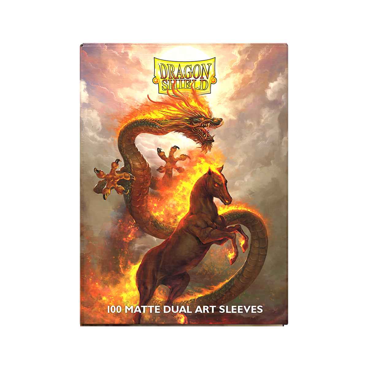 Dragon Shield: Matte Dual Art – Fire Horse 2026