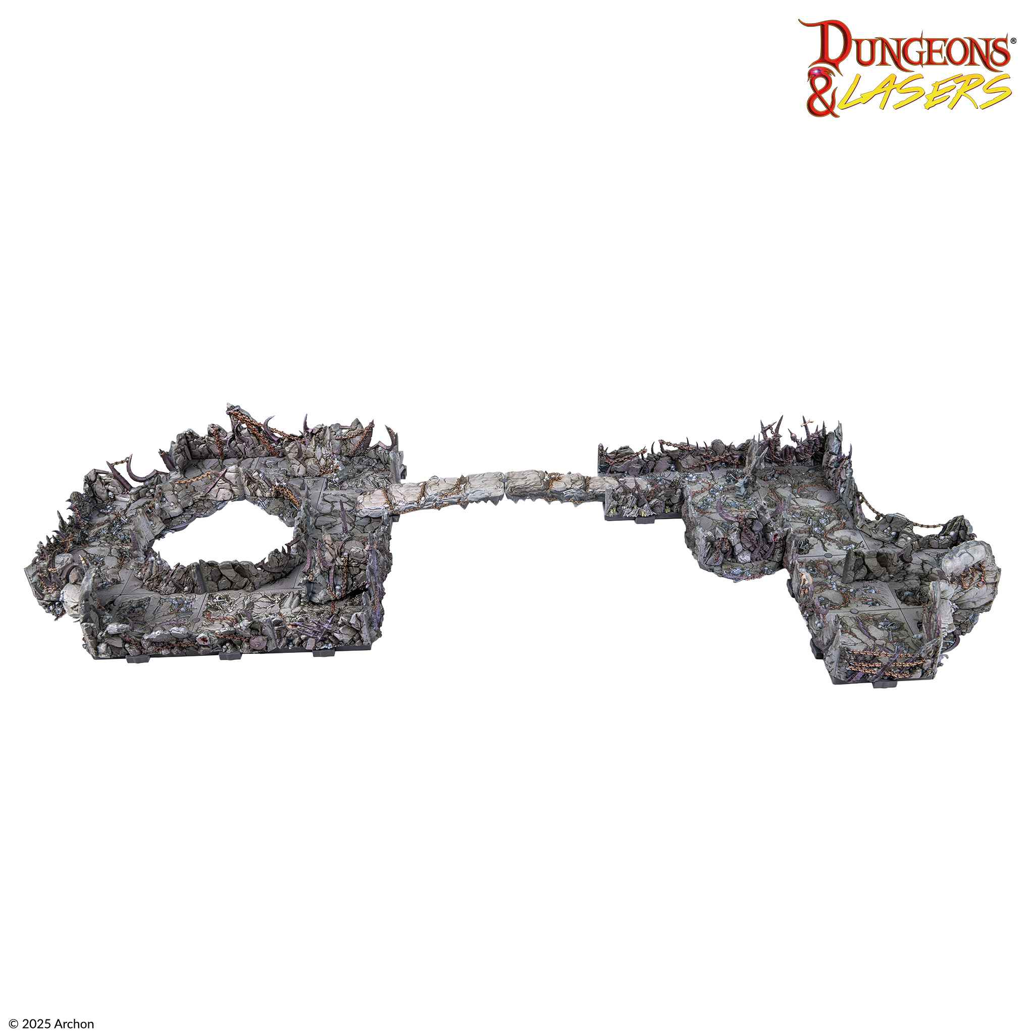 Dungeon&Lasers: Demonic Caves Pre-Painted