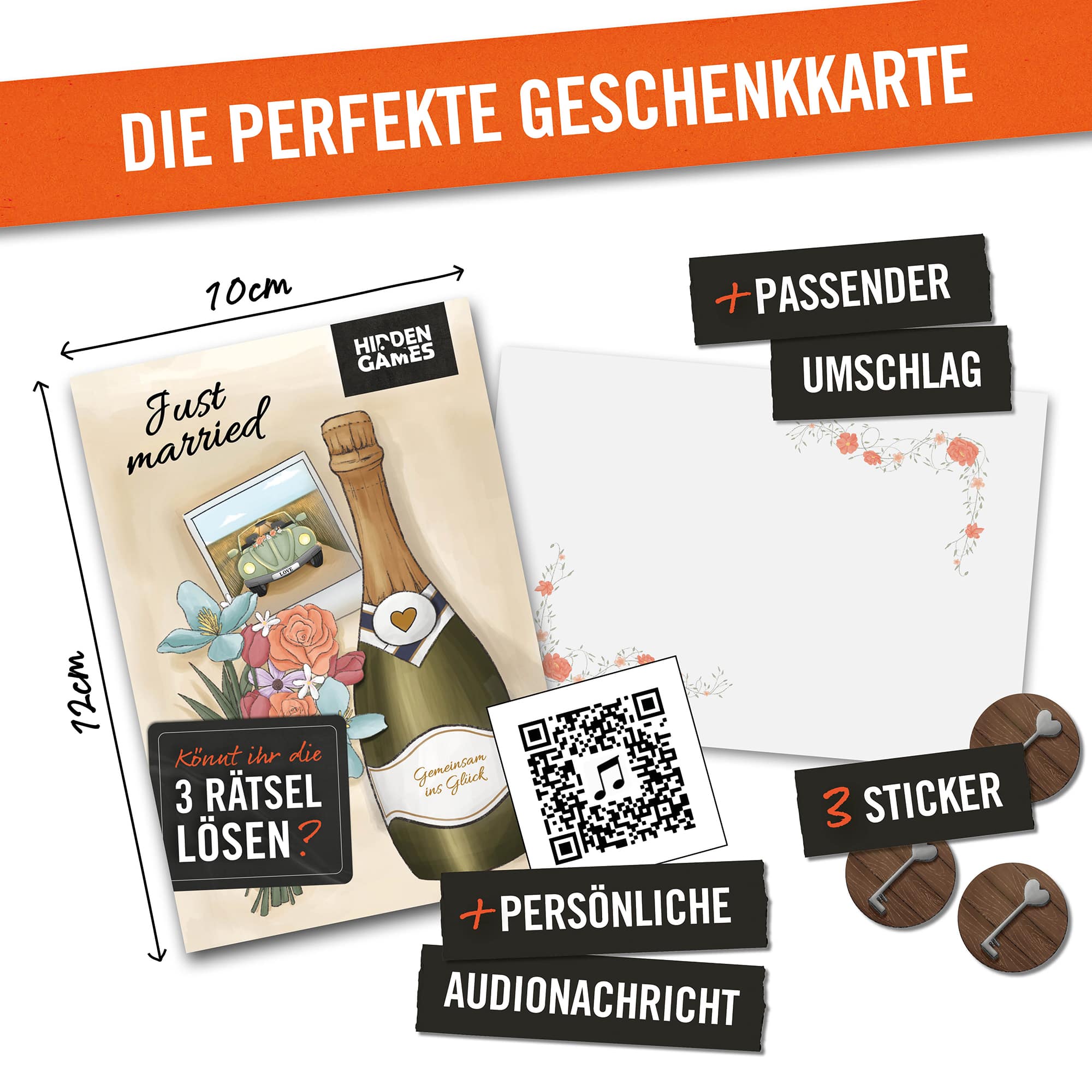 Hidden Games: Rätselhafte Hochzeit Rätselkarte