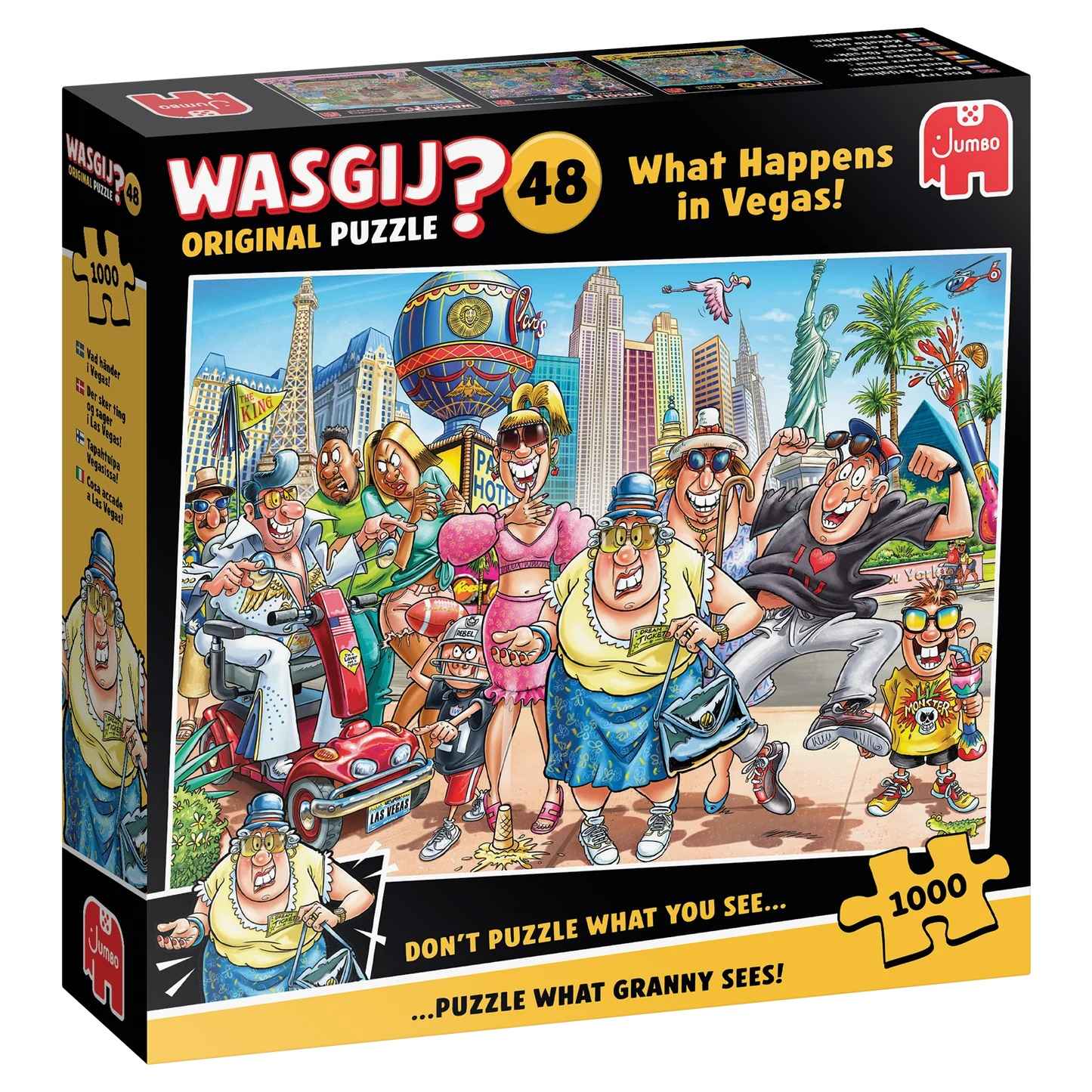 Wasgij Orginal 48: Was in Vegas passiert (1000 Teile)