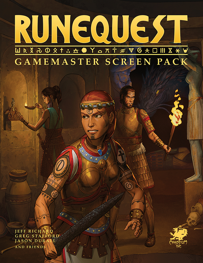 RuneQuest: GM Screen Pack
