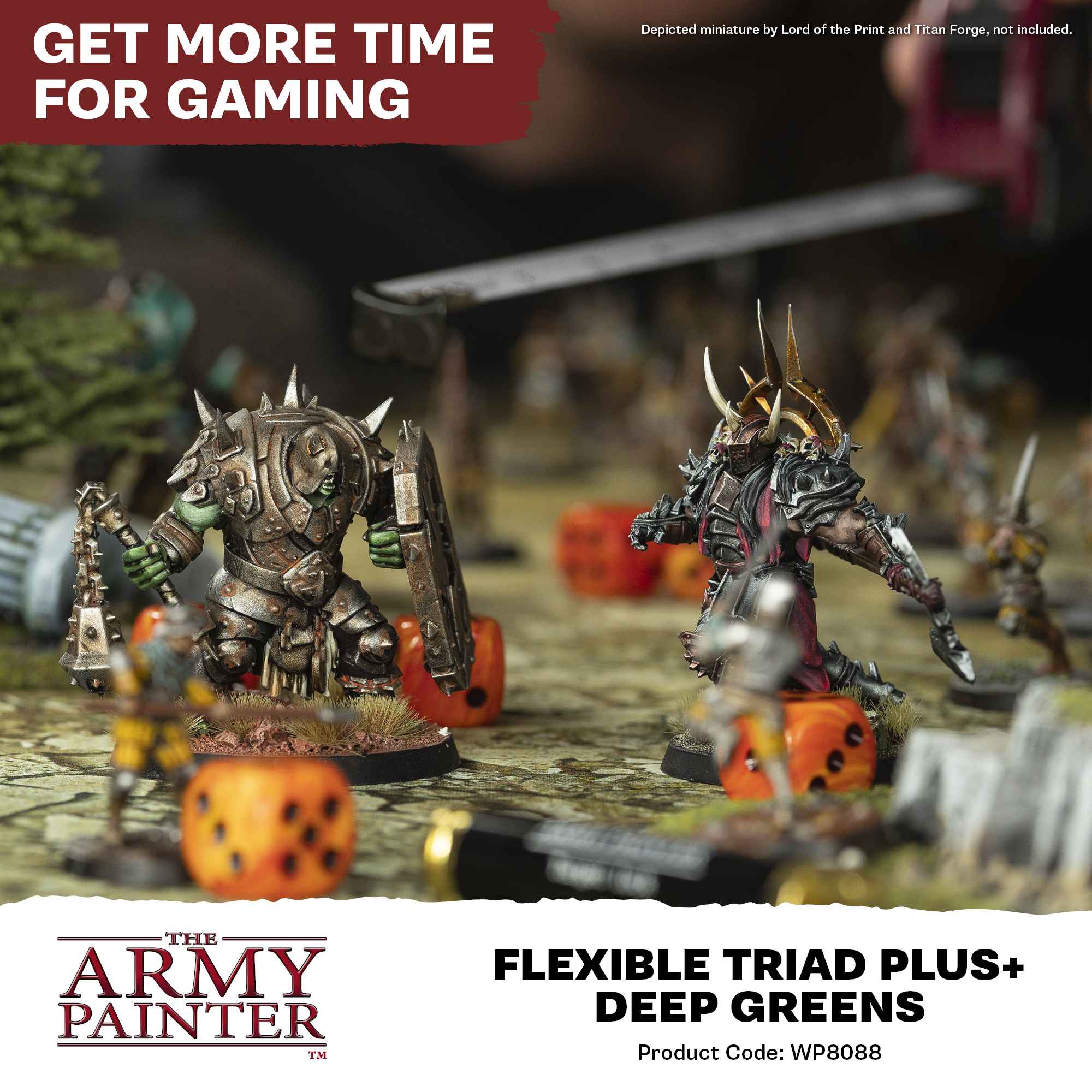 Army Painter – Deep Greens Flexible Triad Plus
