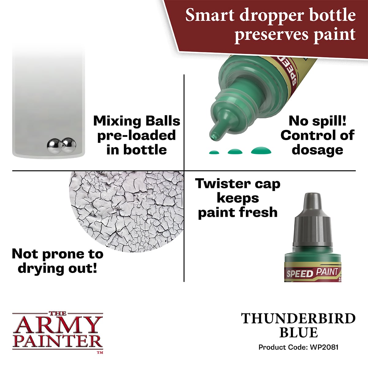 Army Painter Speedpaint 2.0: Thunderbird Blue (6)