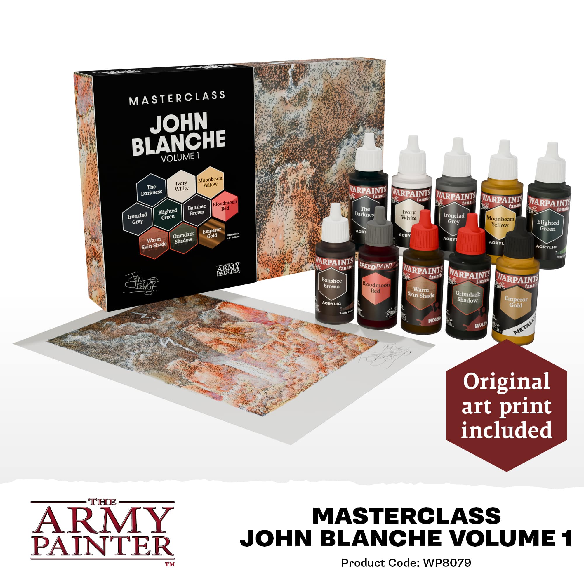 Army Painter – Masterclass: John Blanche Vol. 1 Paint Set