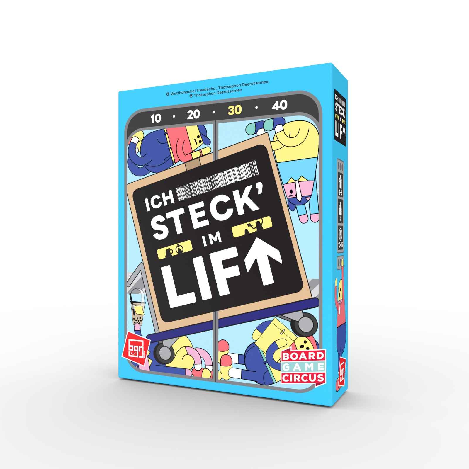 Ich steck' im Lift