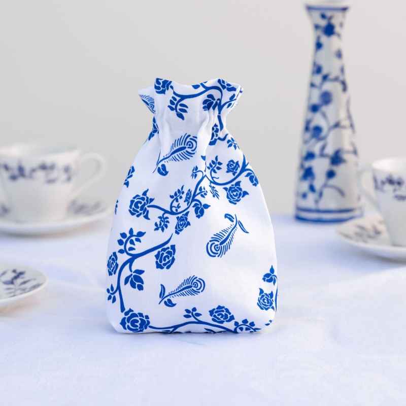 Full Art Dice Pouch: Porcelain