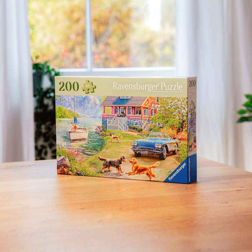 Puzzle: Sommerhaus am See (200 XL Teile)