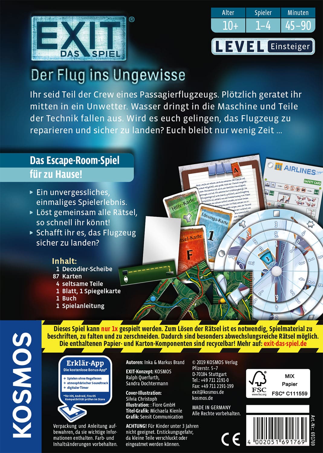 EXIT – Das Spiel: Der Flug ins Ungewisse