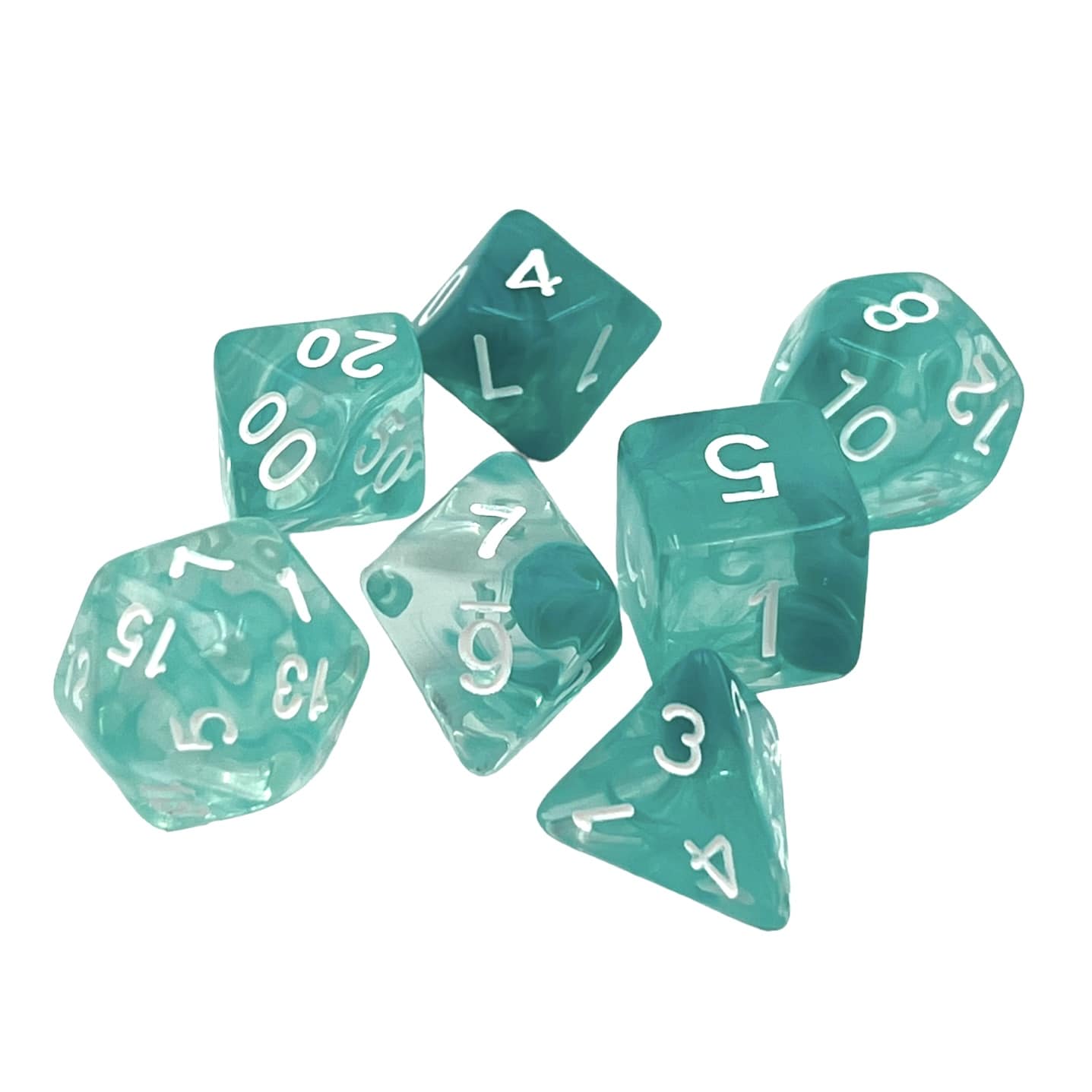 Würfelset: Nebula Teal (7)