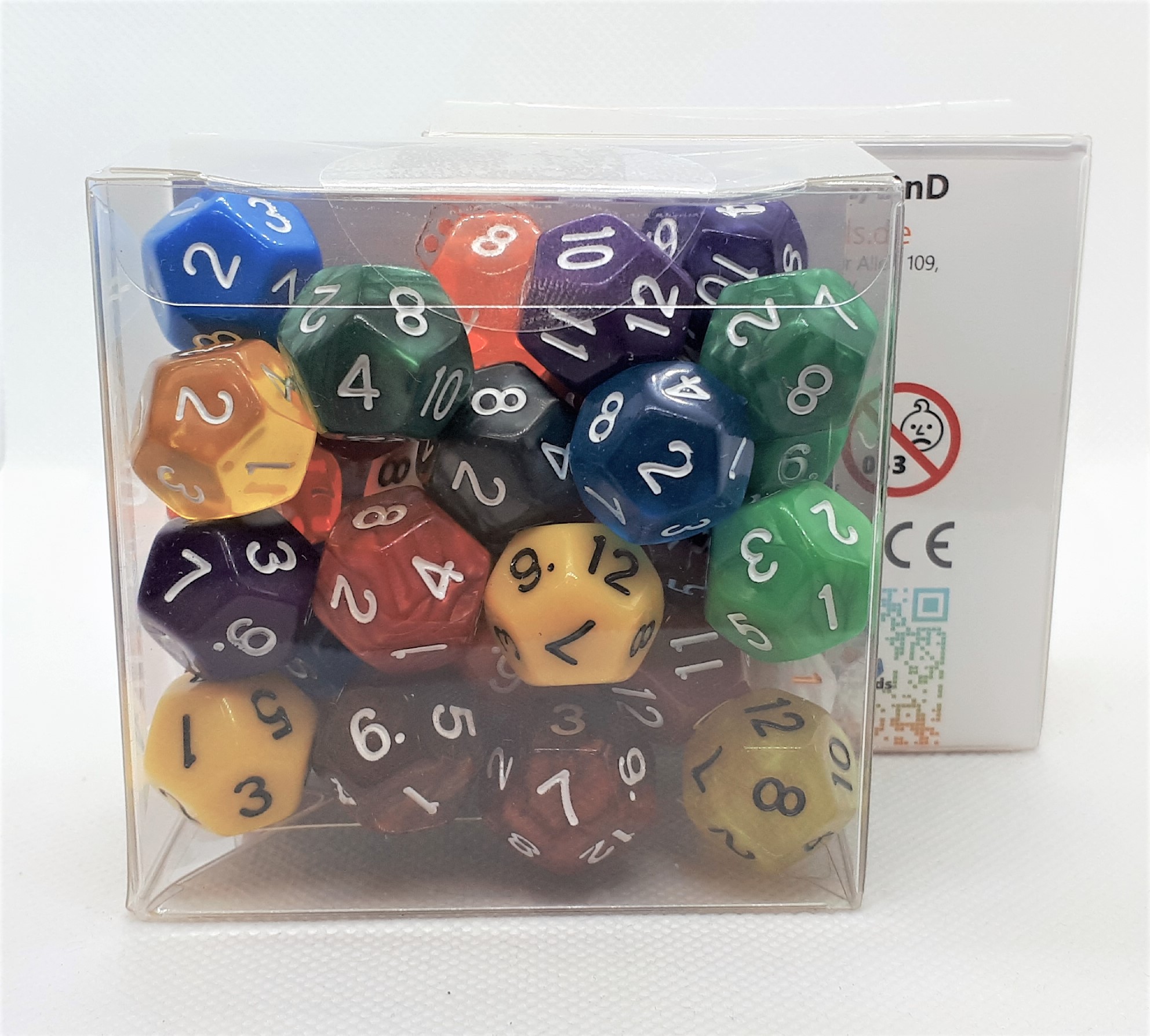 Würfelset D12 Mix-Set (30)