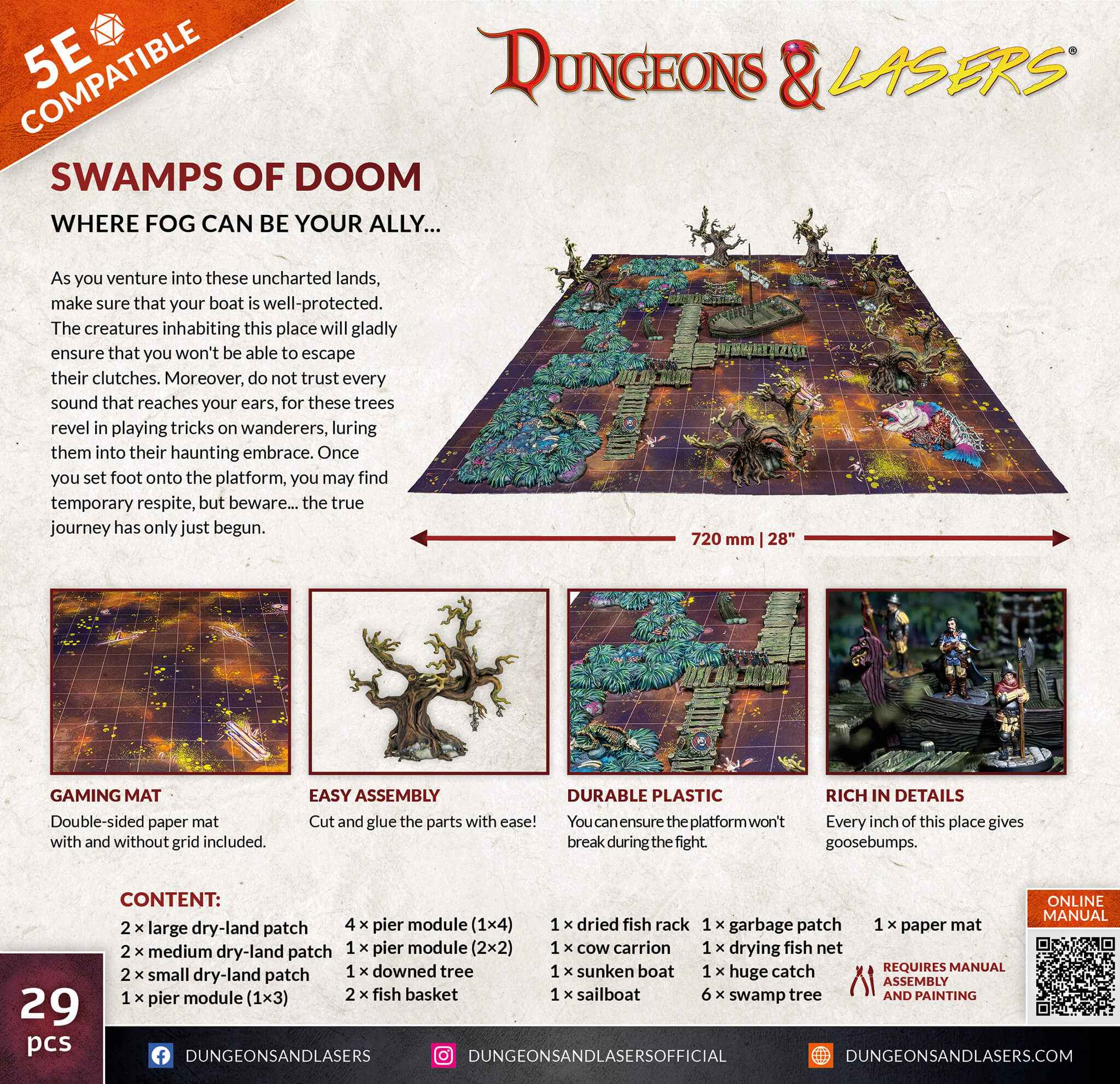 Dungeon&Lasers: Swamps Of Doom