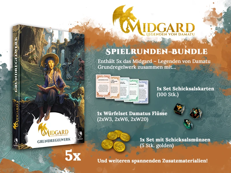 Midgard - Legenden von Damatu: Spielrunden-Bundle