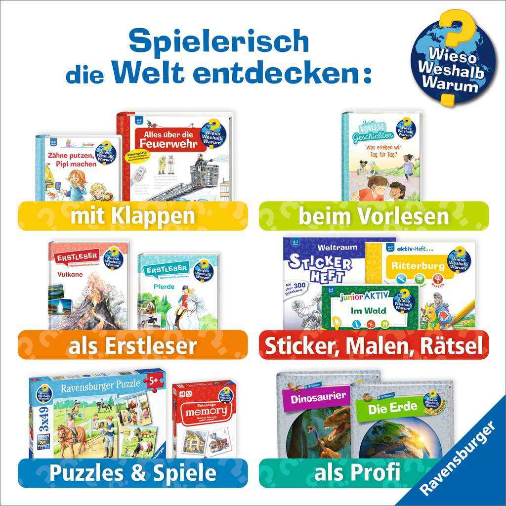 Puzzle: Wieso? Weshalb? Warum? Meerestiere am Korallenriff  (150Teile)