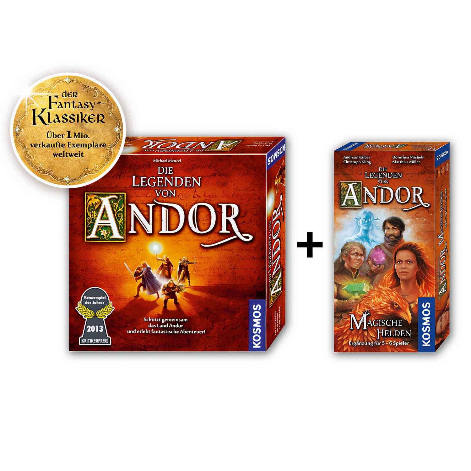 Andor – Magische Helden: Ergänzung 5-6 Spieler [Erweiterung]
