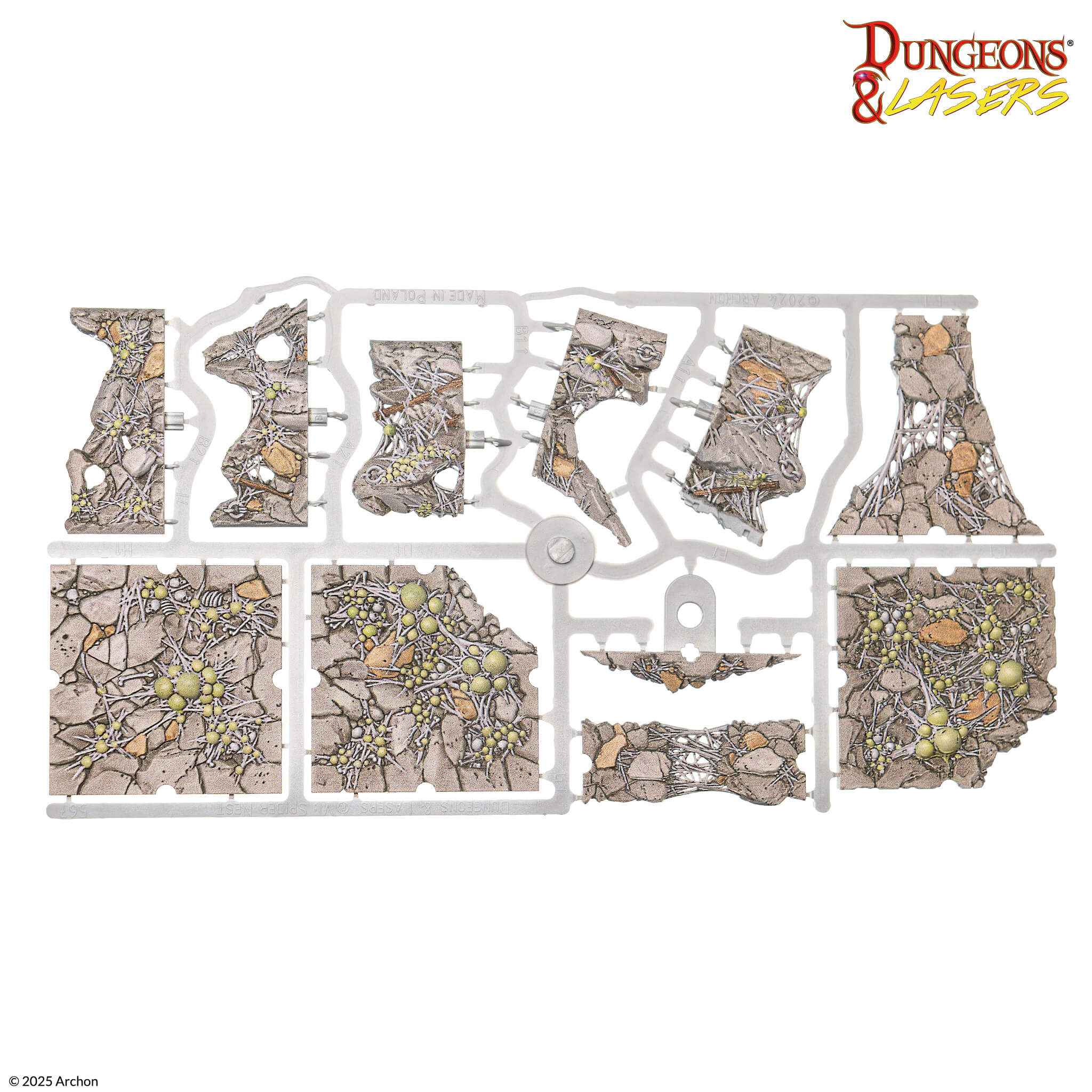 Dungeon&Lasers: Spider Nest: Pre-Painted