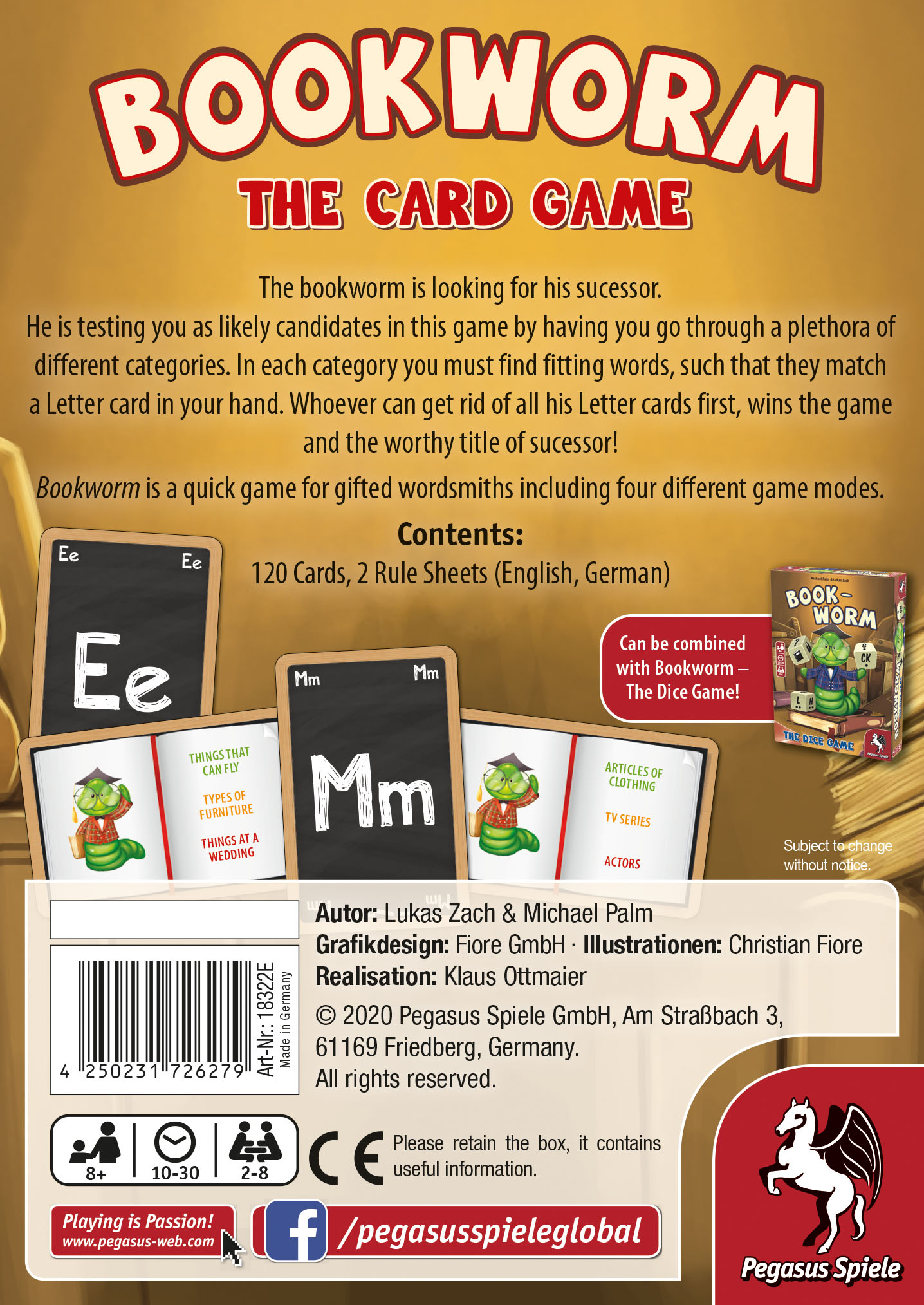 Bookworm - The Card Game (English Edition)