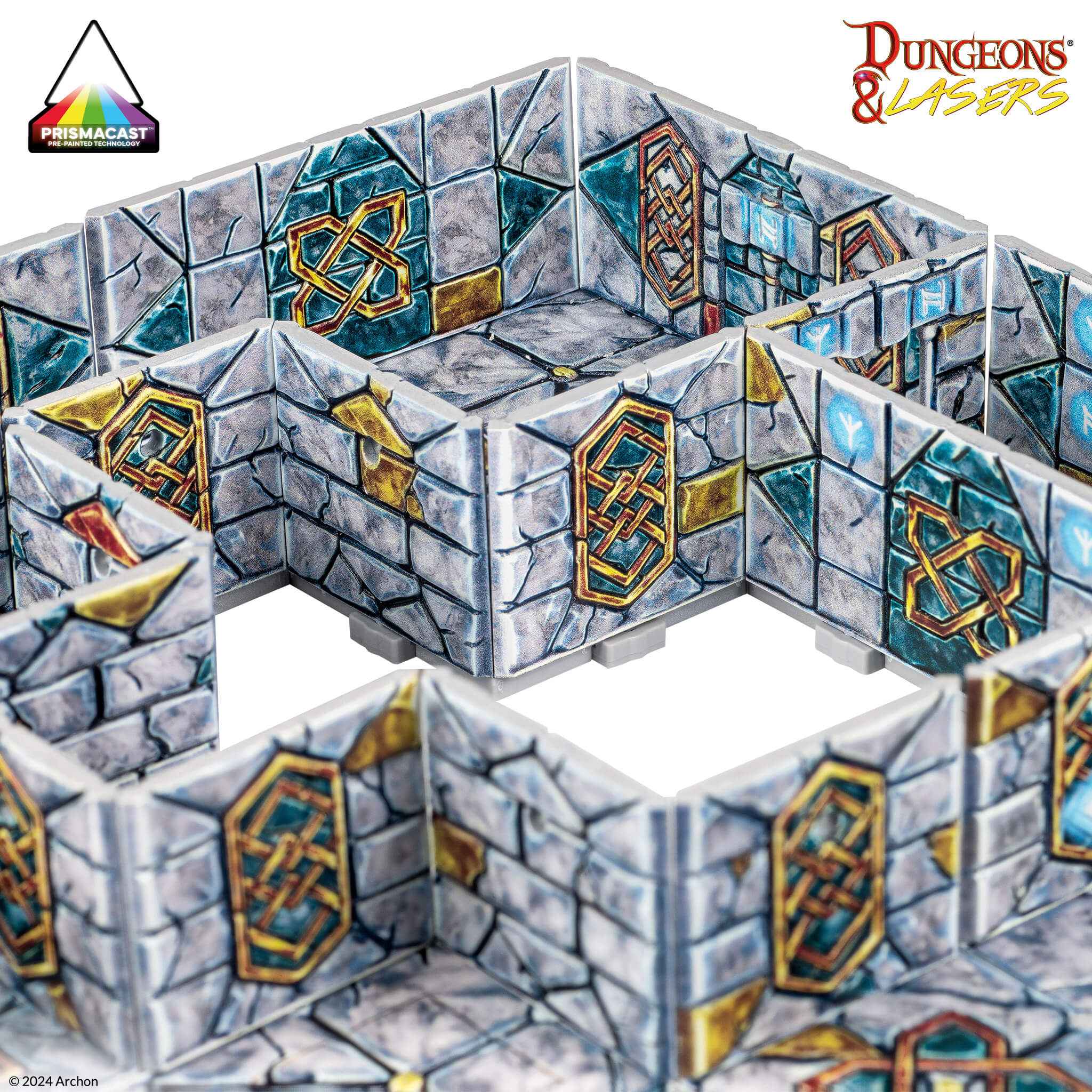 Dungeon&Lasers: Halls Of Ancestors: Pre-Painted