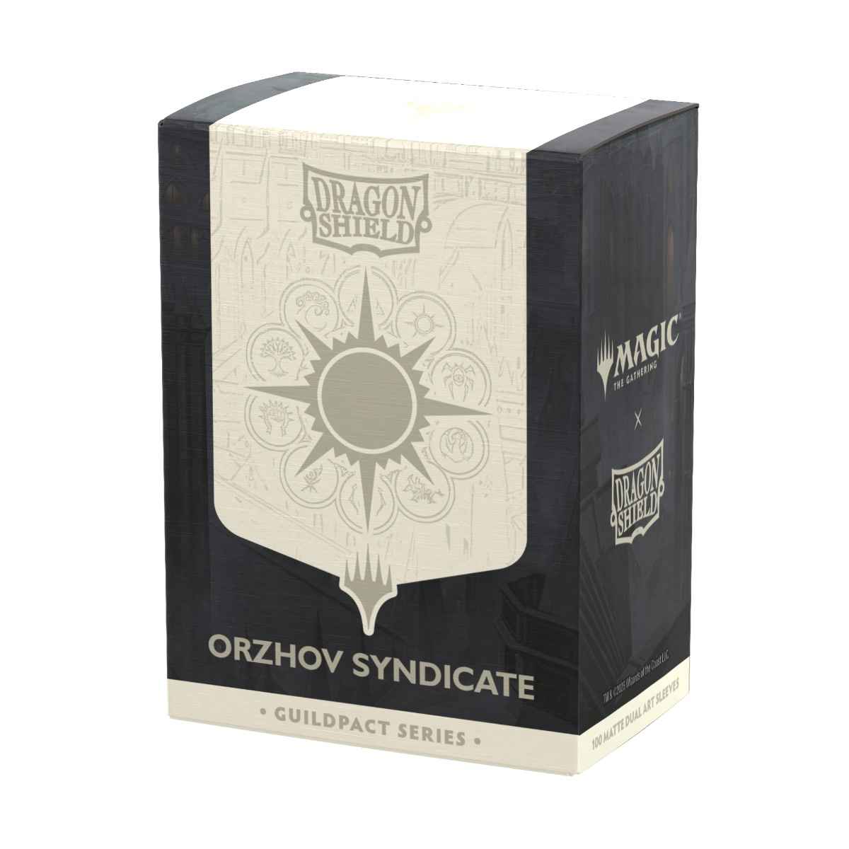 Dragon Shield: Dual Matte Art Sleeves – Guildpact Series - Orzhov Syndicate