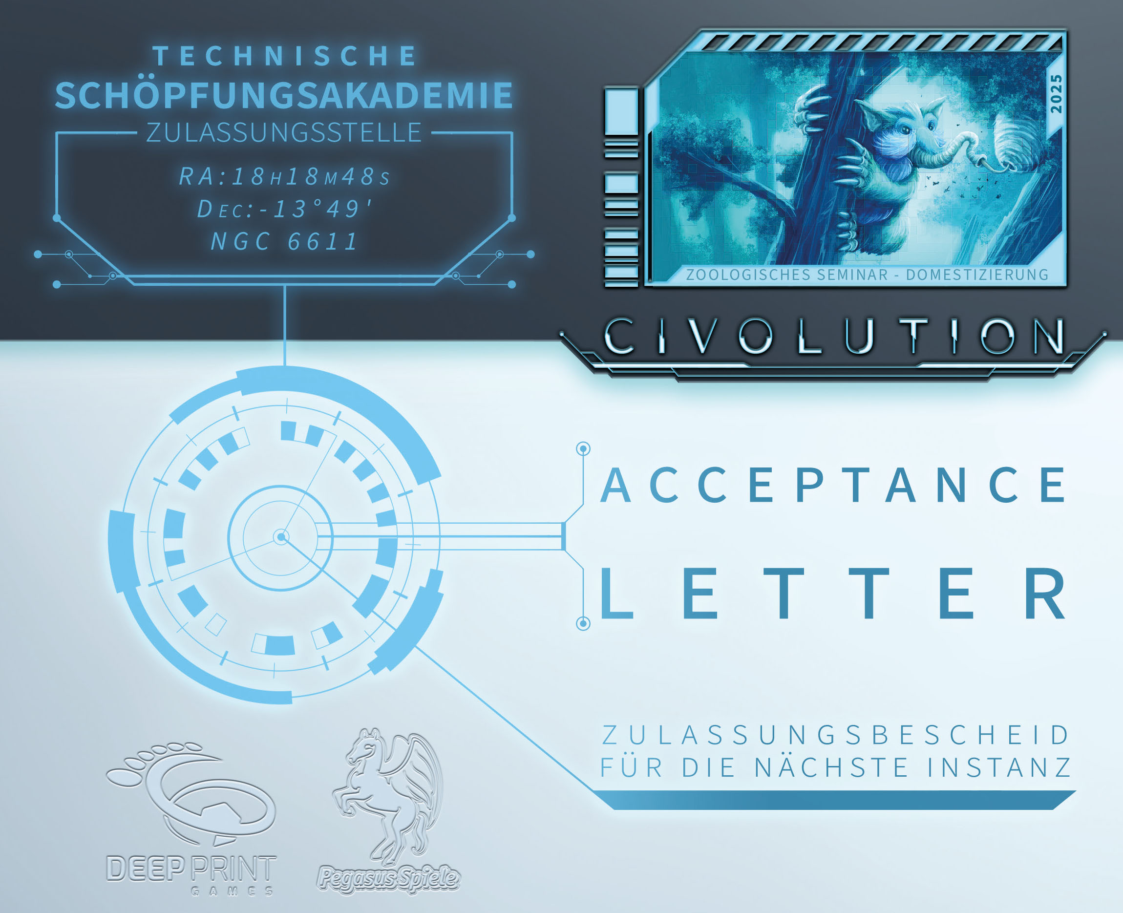 Civolution: Acceptance Letter [Erweiterung] (Deep Print Games)
