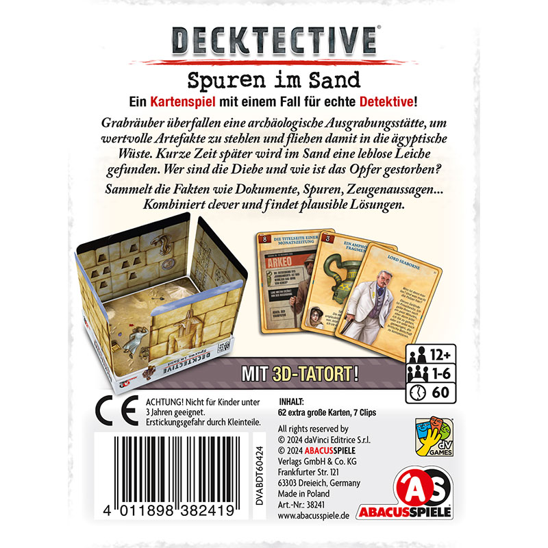 Decktective – Spuren im Sand
