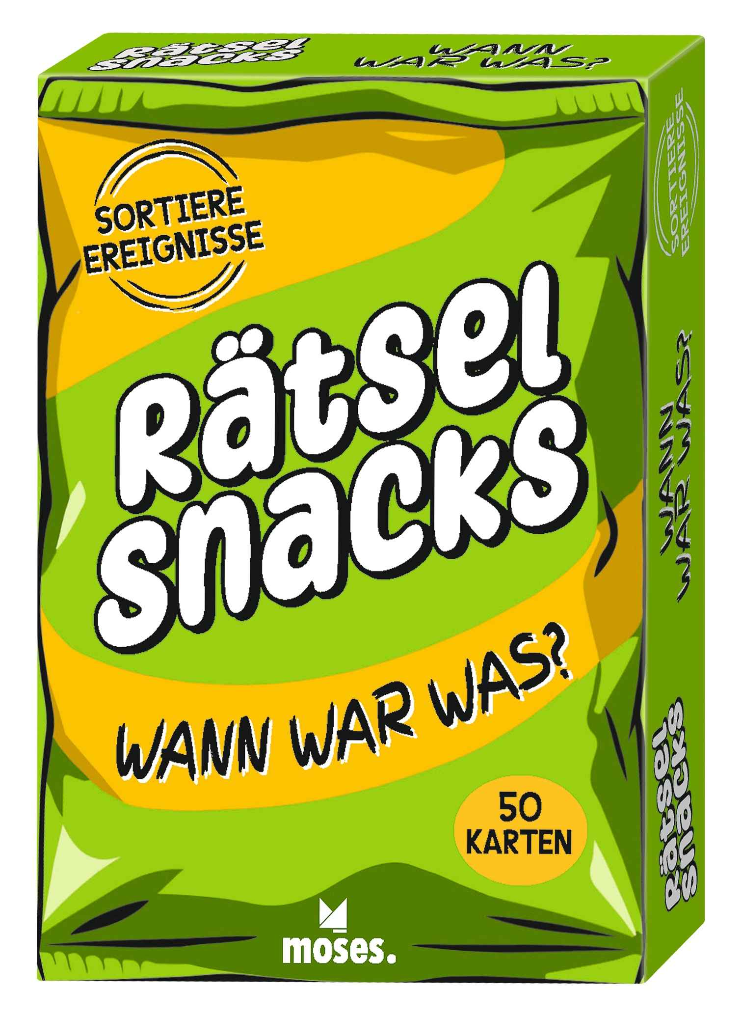 Rätsel Snacks: Wann war was?