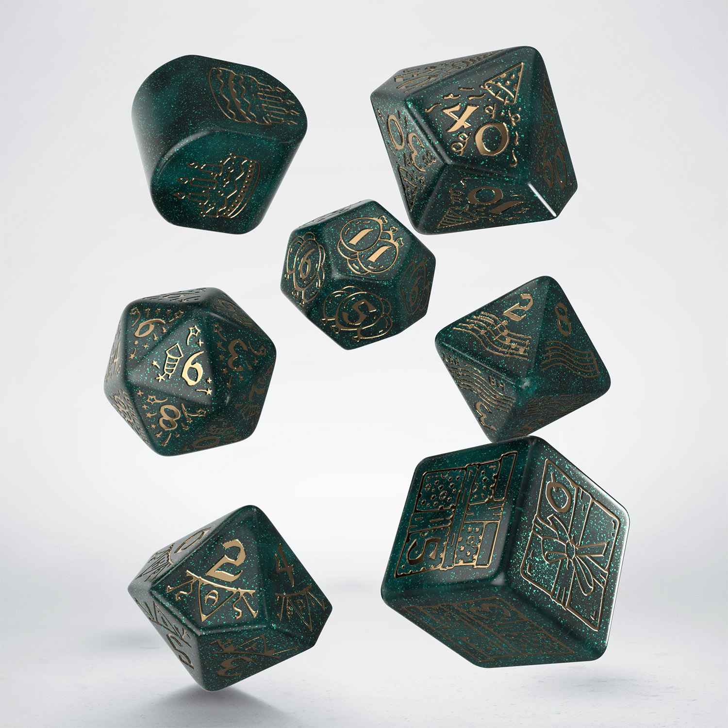 Happy Birthday Dice Set: Balloons