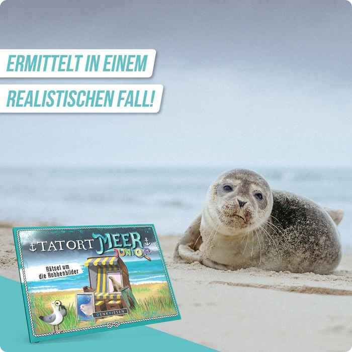 Tatort Meer Junior: Rätsel um die Robbenbilder – Fall 1