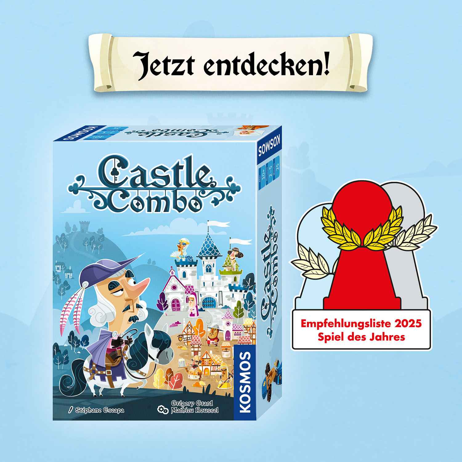 Castle Combo *Empfohlen Spiel des Jahres 2025*